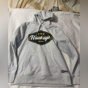 Iowa Hawkeyes Gray Hoodie Sweatshirt